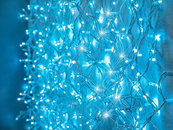 灌胶窗帘灯 水蓝02